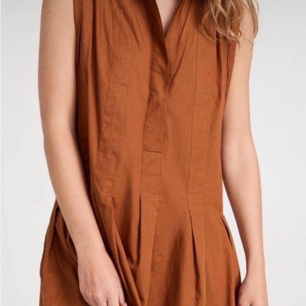 Free People Naomi Mini Dress in Terracotta